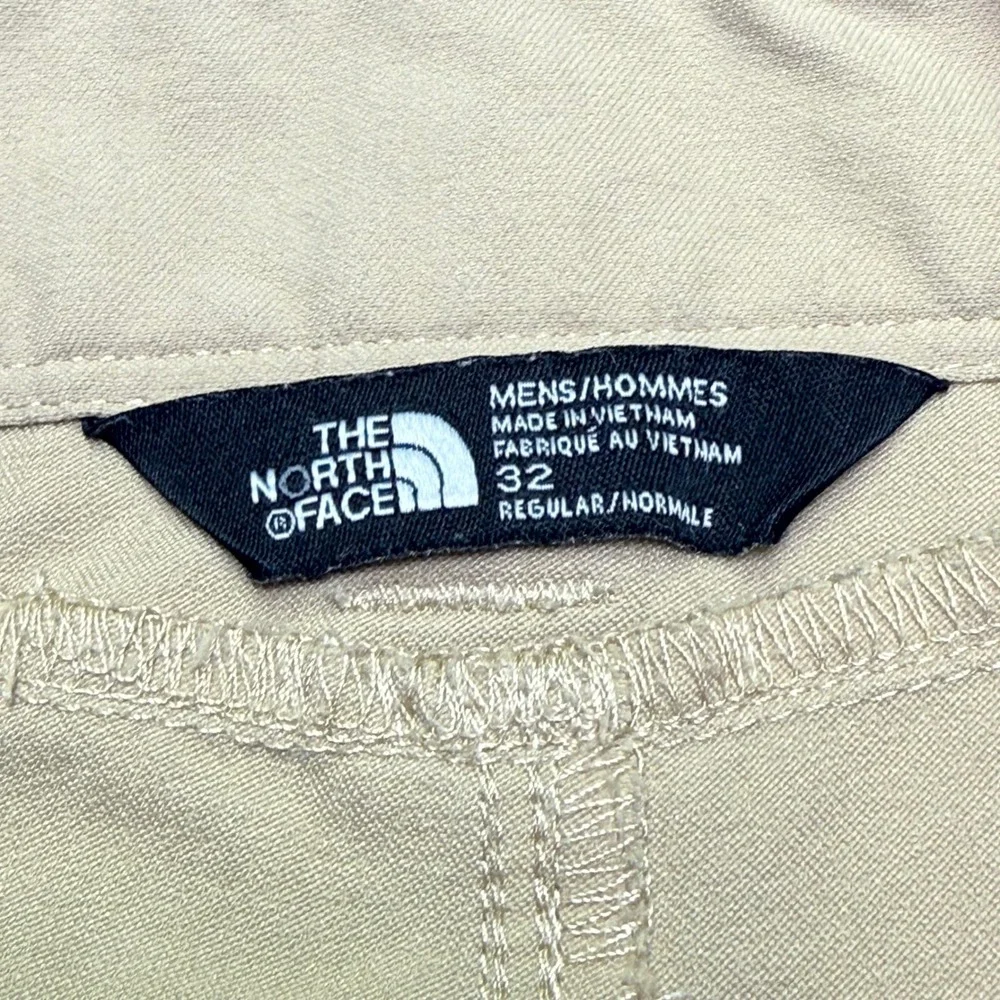 The North Face Paramount Pants Mens 32x32 Beige NF0A33JT Stretch Hiking Utility - Picture 4 of 11